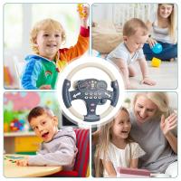 Juguete De Simulación Para Niños Volante De Coche Con Música Y Sonidos Juguete Educativo Para Copilotos Para Carro De Mano - details 3
