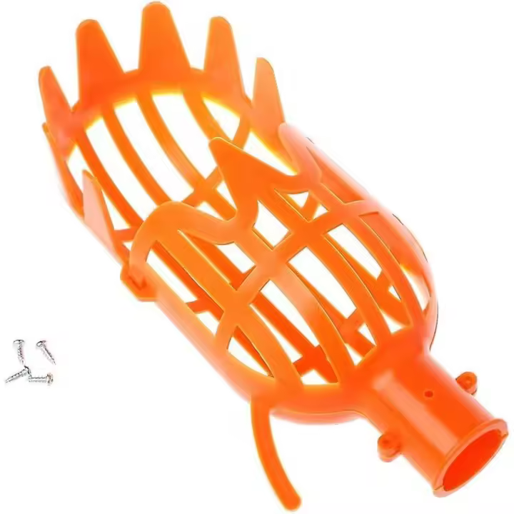 Fruit Picker Basket Apple Picker Fruit Picker With Telescopic Handle Labor-saving Tools For Families, Orchards, Parks, Farms, Gardens, Cherries, Etc - 1