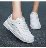 Nuevas Zapatillas De Moda Para Mujer 2024 Blancas Casual Otoño Primavera Tendencia Zapatillas De Cuña Deportivas Para Caminar Zapatos De Correr - details 13