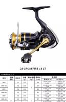 Nueva Carrete De Pesca DAIWA 2023 CROSSFIRE LT Spinning 1000-6000 ABS Spool Metálico Potencia 5-12KG Engrosado Doble Dirección - details 12