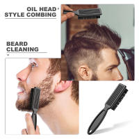 Set De Cepillos Para El Cuello Y Cabello Barbero Con Mango De Plástico Cepillo Suave Para Limpieza De Cabello Y Barba Forma Especial Para Peinar Y Limpiar - details 4