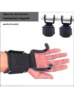1pc Gancho De Elevación Antideslizante Con Correa Para Muñeca Herramienta De Agarre Para Entrenamiento De Fuerza Accesorio Deportivo Para Hombres Y Mujeres - details 0