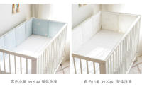 LALA - Cuna de Bebe envolvent con nuevo Vestido de dibujos animados de Algodón Puro anticolisión Combinación libre de Gasa Cama de Bebe ropa de Cama, - details 4