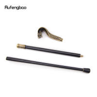 Bastón De Moda Con Mango De Serpiente En Bronce Elegante Decorativo Para Fiesta Cabeza De Cruz De 93cm Con Punta De Goma - details 9