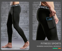 Pantalones De Running Para Hombre Fitness Adecuados Para Gimnasio Atletismo Yoga Trousers De Compresión Secado Rápido - details 15