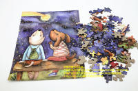 Rompecabezas Jigsaw Kawaii De 100 Piezas Con Imagen De Animales Para Todas Las Estaciones Juguetes Antiestrés Para Adultos Y Niños Regalos - details 3