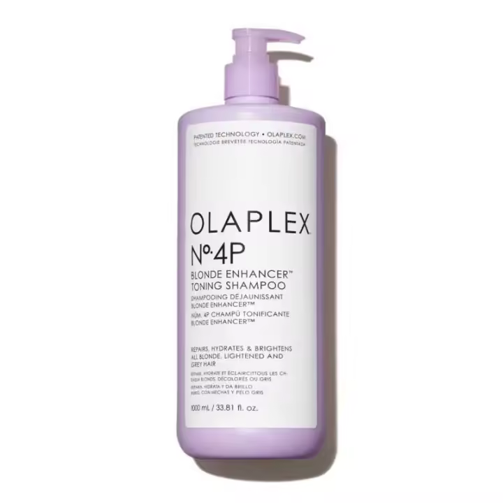 Olaplex Nº4P Blonde Enhancer Toning Champú 1 Litro | Champú Matizador Reconstructor - 1