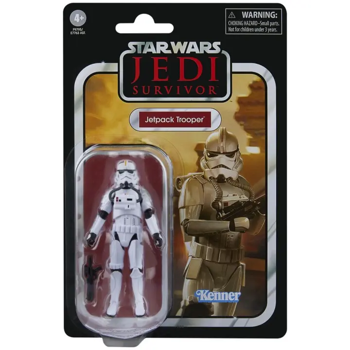 Figura Jetpack Trooper Jedi Survivor Star Wars 9,5cmFigura  Coleccionable - Idea de Regalo- Mercancia Oficial - Juguetes para Niños y Adultos - Movies Fans - Muñeco para Coleccionistas y Exposición - 1