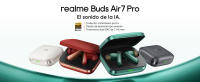 Auriculares - realme Buds Air 7 Pro, AI Traductor en Vivo, Aviatio diseño de aluminio, 53dB Cancelación de ruido en tiempo real, Cancelación de ruido profundo AI de 6 micrófonos, Hasta 48 horas de reproducción,  IP55 - details 0