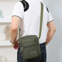 Bolso Bandolera Para Hombre 2024 Nueva Marca Nylon Gris Gran Tamaño Bolsa De Mano Casual Para Viajes Y Negocios Bolsa De Hombro Estilo Chaleco - details 8