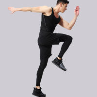 Pantalones De Compresión Para Hombre Quick Dry Fitness Gym Tights Leggings De Entrenamiento Pantalones Largos Para Baloncesto Y Fútbol - details 3