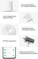 XIAOMI-ventilador de pie MIJIA 1X, versión mejorada, conversión de frecuencia, bajo nivel de ruido, 7 plumas, gran volumen de aire, escritorio, 15w - details 11