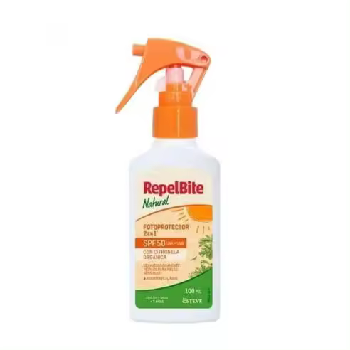 REPELBITE FOTOPROTECTOR Y REPELENTE INSECTOS NATURAL 2 EN 1 100 ML - 1