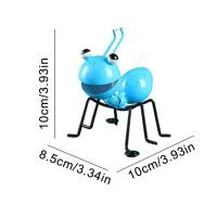 4/2pcs Escultura De Hierro De Abeja Para Jardín Decoración De Pared Exterior Figura De Piedra Para Patio Jardín Y Escritorio - details 11