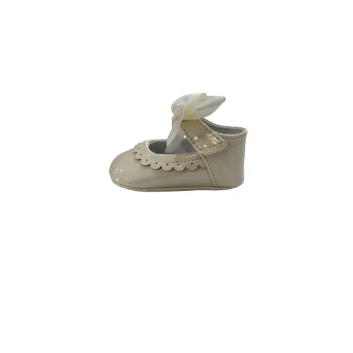 Mocasines Bautismo Niña Mayoral | Zapatos de Bronce para Bebés - 1