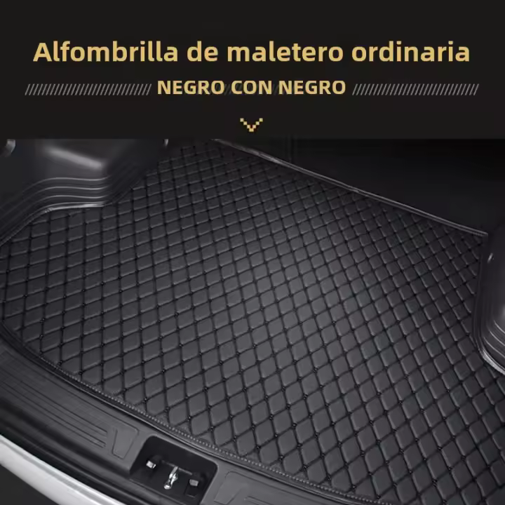 Alfombrilla De Maletero Para Kia Pegas 2017-2020 Protectora Antipolvo Y Antideslizante De Cuero Artificial Accesorio De Carga - 1