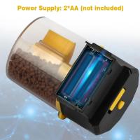 Alimentador De Pecera Automático Inteligente Con Capacidad Grande Para Acuarios De Peces Dorados Y Acuarios LCD De Plástico - details 6