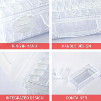 Caja De Almacenamiento De Joyería Y Perlas Para Pintura Diamante DIY Organizador De Accesorios De Joyería De Plástico Con 32/40/42/48/56/64 Slots - details 12