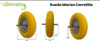 Rueda Neumática para Carretilla, 20 mm, Con Llanta Metálica, Amarillo, Keroppa - details 2