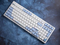 Keycaps De PBT Tema Oceano Ballena 133 Teclas XDA Profile Para Teclado Mecánico MX Switch Azul Blanco Dye Sublimation - details 10