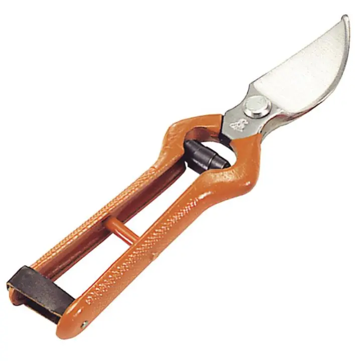 Tijeras podar forjada curva   1 mano  23 cm. - 1