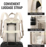 Mochara de Viaje Grande: Resistente al Agua, con Compartimiento Para Zapatos Separado, Puerto de Carga USB y Diseño Multifuncional Antirobo. Bolsa para - details 2