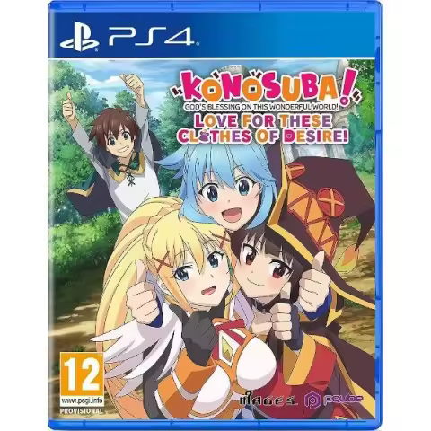 Konosuba: God'S Blessing On This Wonderful World! Love For These Clothes Of Desire! Juego para Consola Sony PlayStation 4, PS4 [PAL ESPAÑA] - 1
