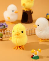 Pequeño Pato De Tela Amarilla Juguete De Resorte Lindo Saltarín Educativo Para Niños Juguetes De Animales Interactivos - details 0