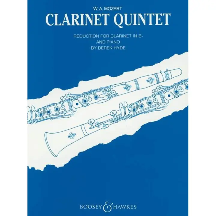 MOZART W.A.-Quinteto (K.581) en La Mayor para Clarinete en Sib y Piano (Thurston/Hyde) - 1