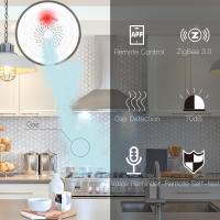 Detector De Fugas De Gas Inteligente ZigBee Sensor Combustible Tuya Seguridad Doméstica Sistema De Alarma Control Remoto Por App Smart Life - details 1