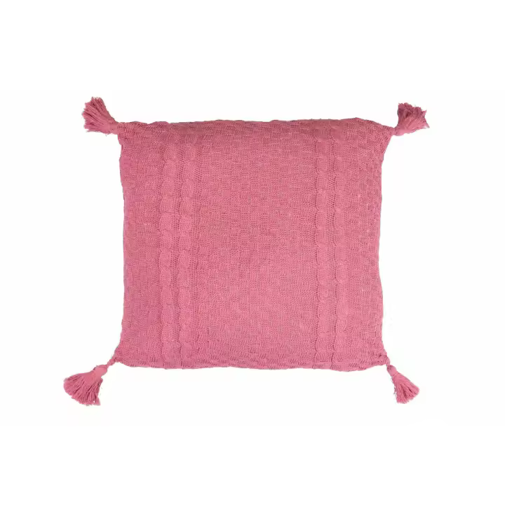 Adda Home Cojín Hilo Borlones Gun 50x15x50 Cm Decorativo Suave y Acogedor - 1