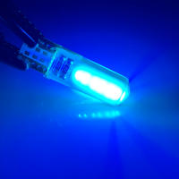 10PCS T10 W5W Lámparas LED Silicona COB 194 168 Canbus Sin Error Luz Interna De Coche Lámparas De Estacionamiento Map Dome 12V - details 8