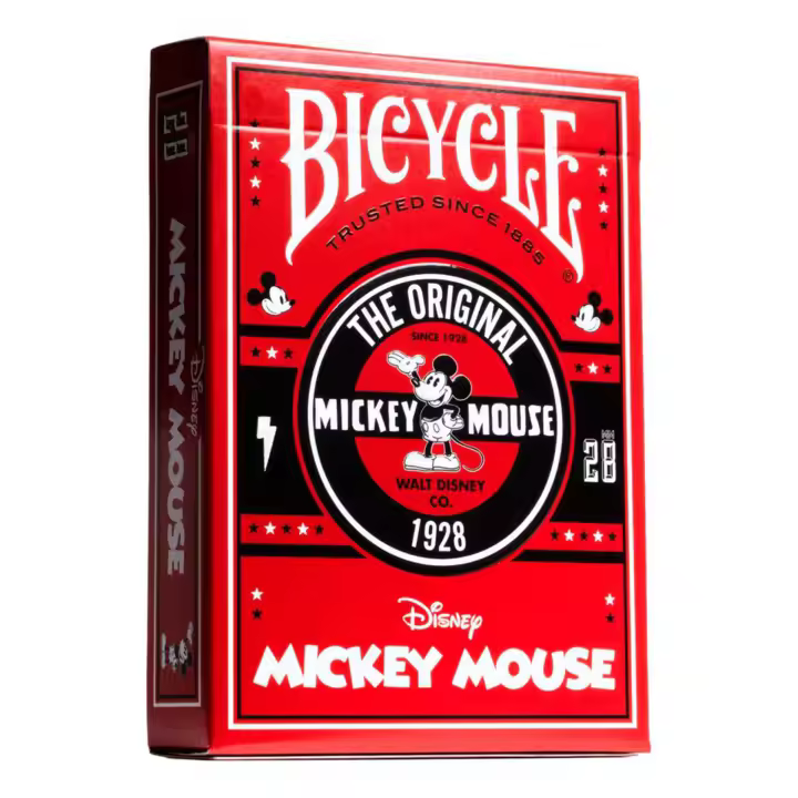 Baraja de Poker Bicycle Disney Mickey Mouse - Especial Coleccionismo Nº 28 - 1
