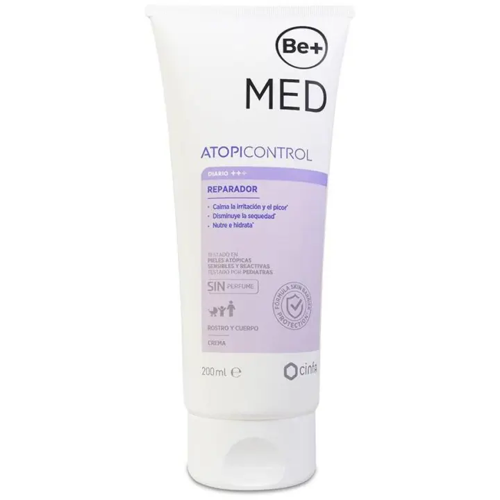 Be+ Piel Atópica Crema Hidratante Y Nutritiva, 200 Ml - 1