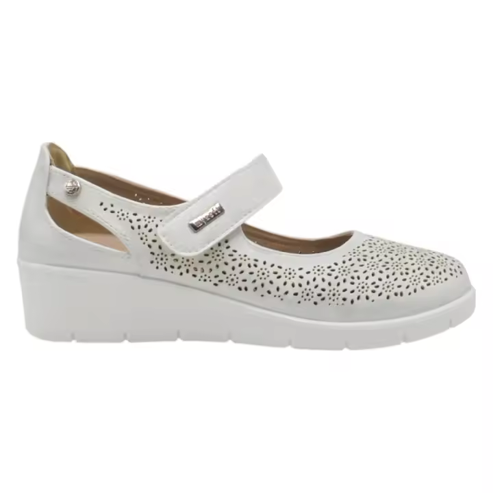 Zapatos marca Mysoft modelo 25M208 en color plateado - 1