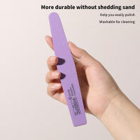 1Pcs Esponja De Cuidado De Uñas Mezcla De Papel De Lijar Y Lijador Doble Cara Para Manicura Arte De Uñas Duradero - details 3