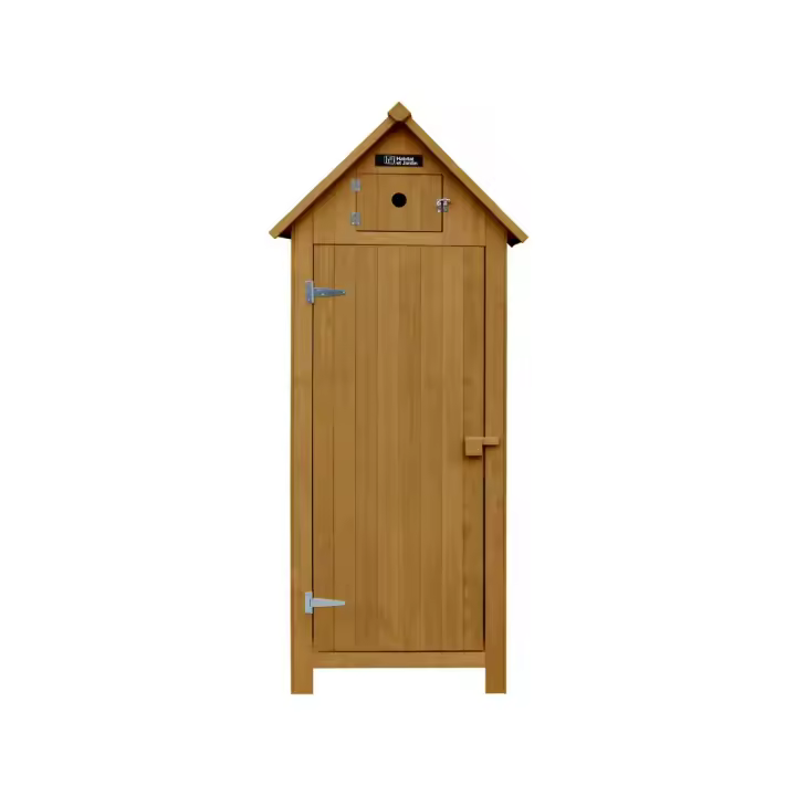 Armario para Jardin " Cabanon" - 77 x 54.5 x 179 cm - Marron - 1