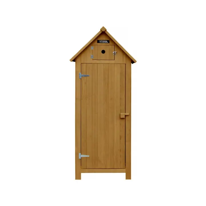 Armario para Jardin " Cabanon" - 77 x 54.5 x 179 cm - Marron - 1