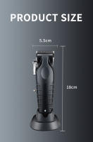 Cortauñas Profesionales KEMEI Para Hombres Negro Recargables KM-2296 KM-2290 Corte Seco Y Húmedo Batería Recargable 85 Minutos De Uso - details 18