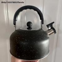 Tetera De Acero Inoxidable 3/4/5L Para Estufa a Gas Whistling Kettle Con Mango Ergonómico Para Camping Y Cocina - details 9