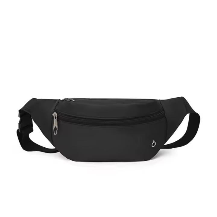 Bolsa De Cintura Unisex Para Viajes Casual Funcional Bolsa De Hombro Deportiva Monedero Móvil Bolsa De Pecho De Cinturón Nylon - 1