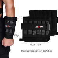 Chaleco De Entrenamiento De Fitness Ajustable a 20kg Bolsa Vacia Para Correr Y Ejercicios De Fortalecimiento De Manos Y Pies Ropa De Entrenamiento Físico - details 5