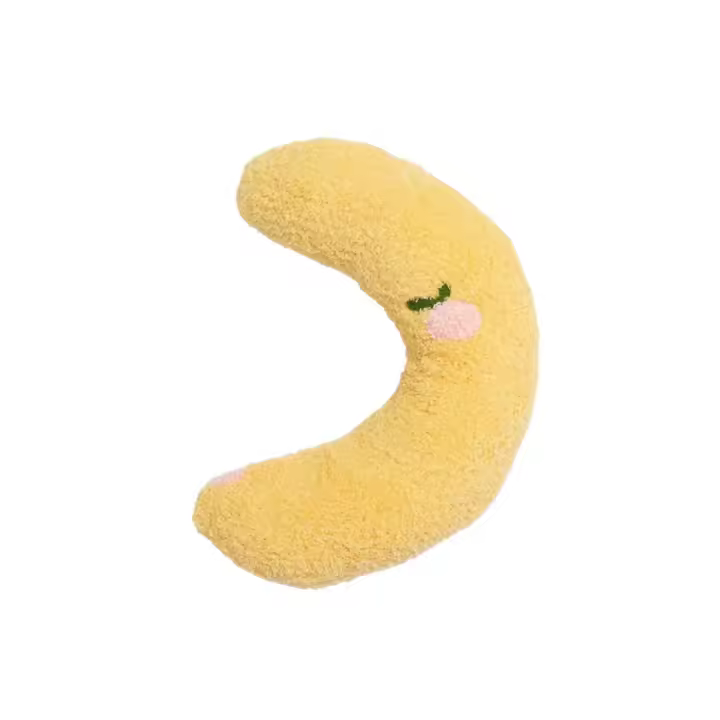 Almohada U Para Gatos Y Perros Pequeños Protector De Cuello Estilo Moda Almohada De Cabeza Para Gatos Juguete Calmante Para Mascotas Suave Y Cómoda - 1