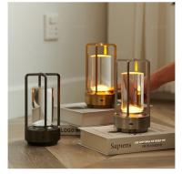 Lámpara De Mesa Recargable 2000 Mah Luz Nocturna Táctil USB Para Camping Y Uso Doméstico Luz Atmosfera Exterior Y Interior - details 10