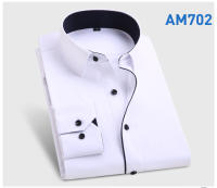 Camisa Negra Para Hombre 2024 Cuello Cuadrado Camisa De Negocios Casual Cómoda Y Transpirable Ajustada Con Mangas Largas Y Estilo Clásico - details 17