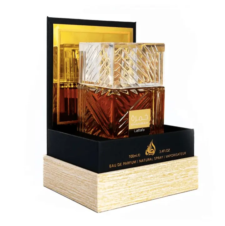 Lattafa Khamrah 100 Ml Perfume Afrutado Amaderado Mujer - 1