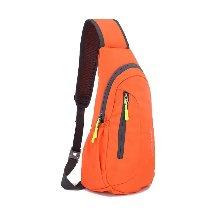 Mochila bandolera de Nailon Ligera E impermeable para Actividades al Aire Libre - 1