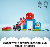 LEGO Duplo Marvel Aventura en Moto de Spin , Aventuras de Spidey y su Superequipo, Vehículo de Spider-Man, + 2 Años Lego 10424 - details 7