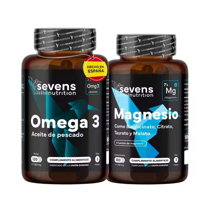 Pack Magnesio + Omega 3 de Pescado - Relajación y Salud Cardiovascular - 1