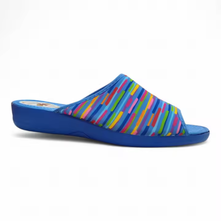 Zapatillas casa mujer abiertas de colores económicas - 1